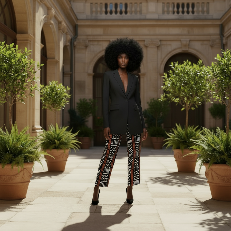 Ankara Aztec palazzo Trouser