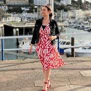 Jawl Wrap Dress