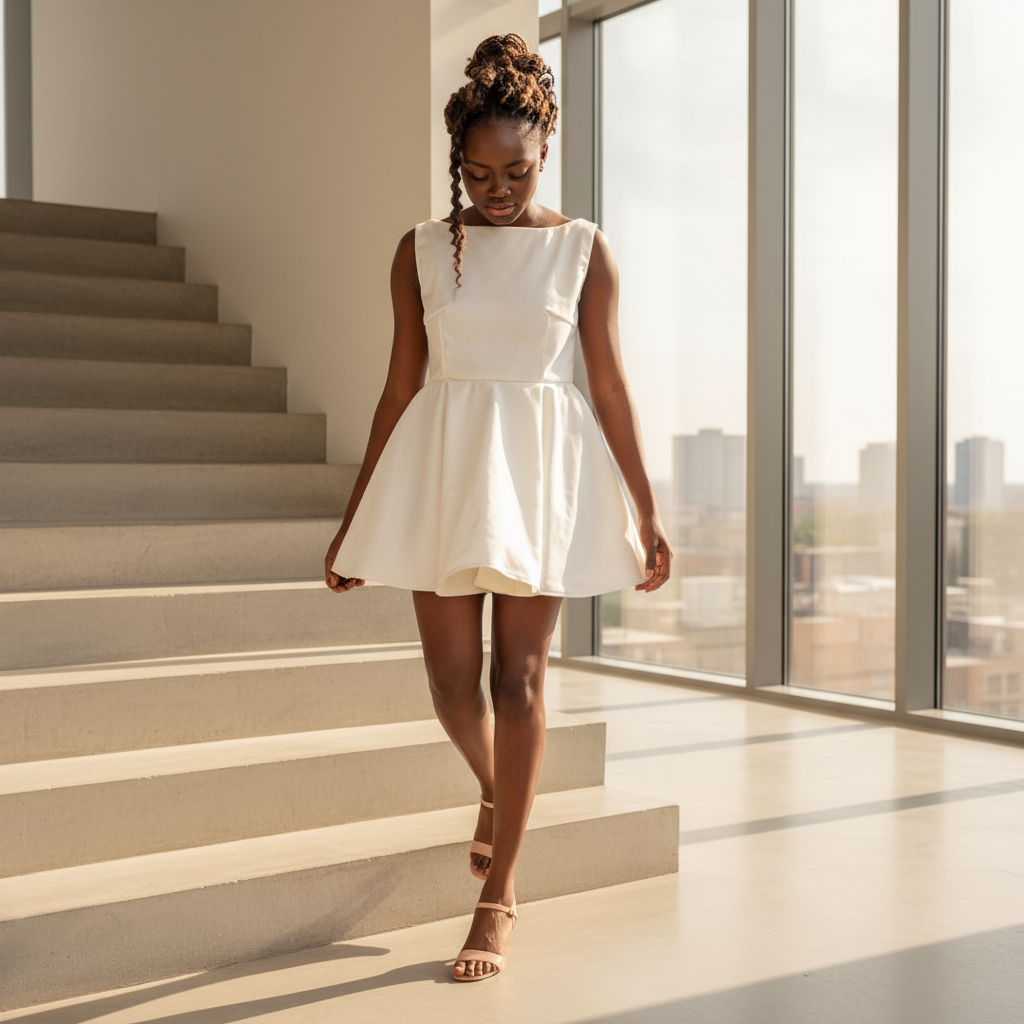  Ova sleeveless midi dress