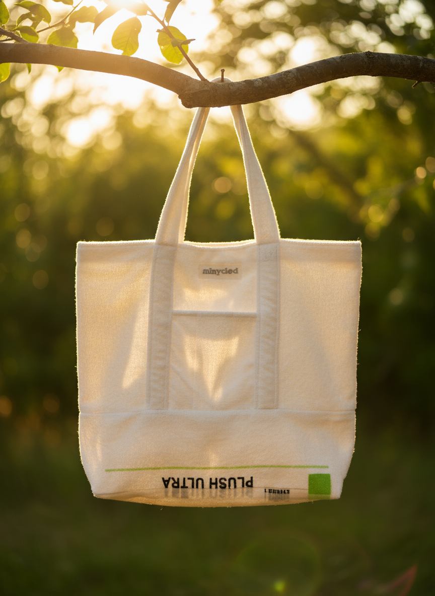 Repurposed Towel Bag