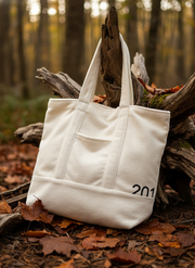 Repurposed Towel Bag  Back 