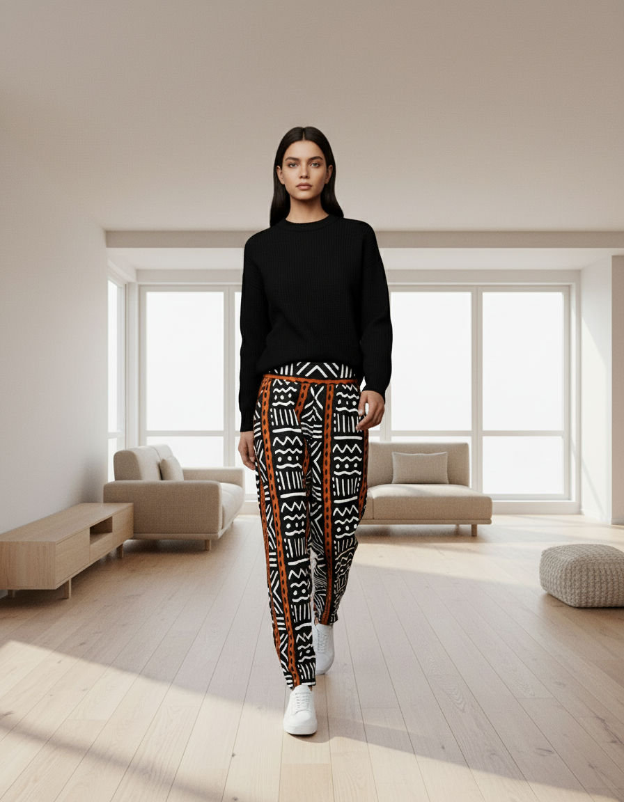 Ankara Aztec palazzo Trouser