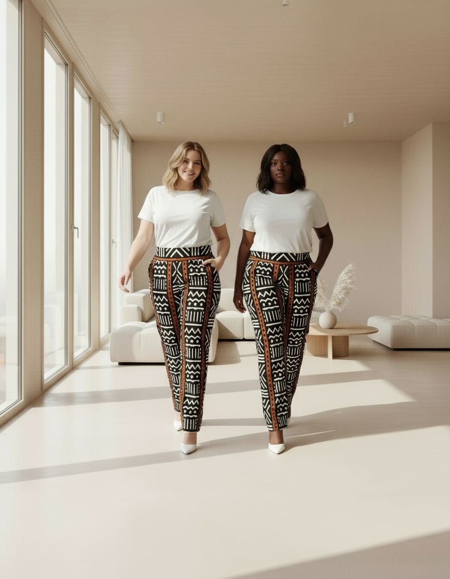 Ankara Aztec palazzo Trouser