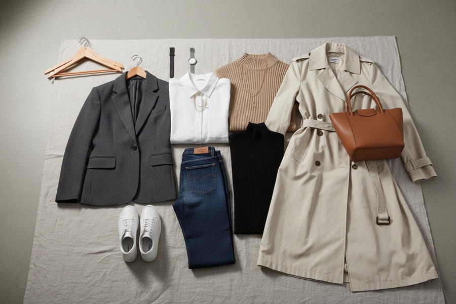 create Capsule Wardrobe  modern and fashion 2026